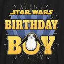 Boy's Star Wars Birthday Boy Porg T-Shirt