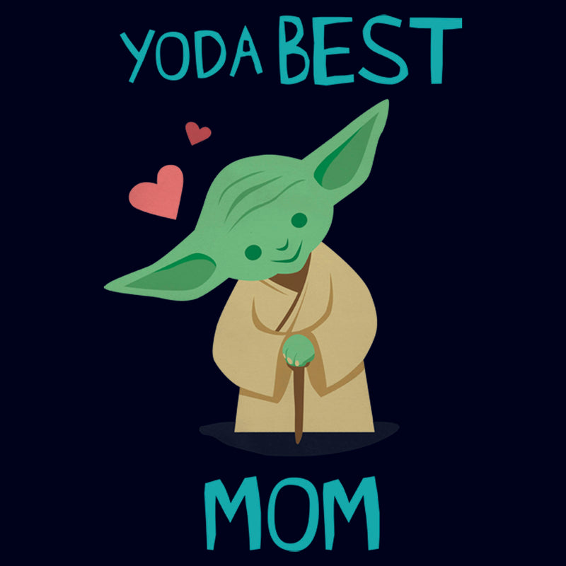 Men's Star Wars Mother's Day Best Mom Yoda T-Shirt