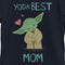 Girl's Star Wars: The Empire Strikes Back Mother's Day Best Mom Yoda T-Shirt
