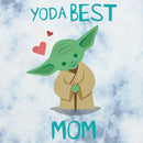 Junior's Star Wars Mother's Day Best Mom Cartoon Yoda T-Shirt
