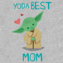 Men's Star Wars Mother's Day Best Mom Yoda T-Shirt