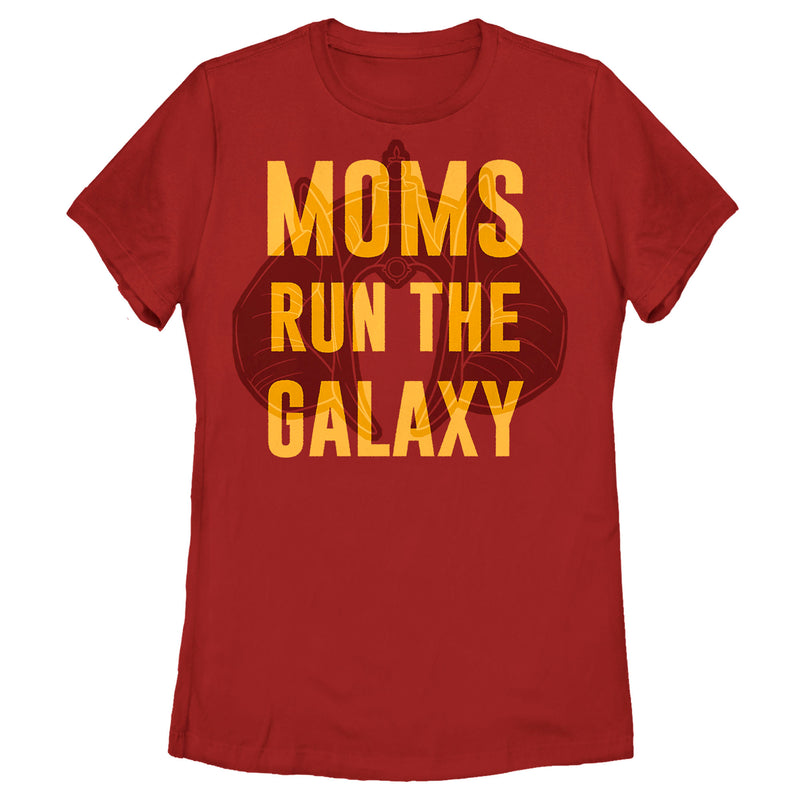 Women's Star Wars Mother's Day Moms Run the Galaxy T-Shirt