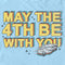 Men's Star Wars Millennium Falcon May the 4th Be With You T-Shirt