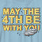 Boy's Star Wars Millennium Falcon May the 4th Be With You T-Shirt