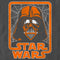Men's Star Wars Halloween Darth Vader Spooky Spider Webs Logo T-Shirt