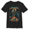 Boy's Star Wars: A New Hope Retro Darth Vader Poster T-Shirt