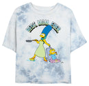 Junior's The Simpsons Marge and Maggie Best Mom Ever Quote T-Shirt