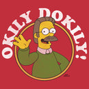 Men's The Simpsons Ned Flanders Okily Dokily Sweatshirt