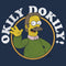 Men's The Simpsons Ned Flanders Okily Dokily Long Sleeve Shirt