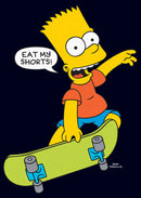 Men's The Simpsons Bart Eat My Shorts T-Shirt