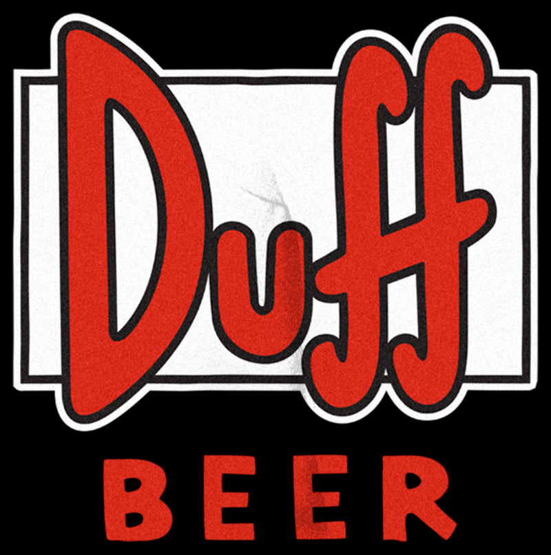 Men's The Simpsons Duff Beer Logo Sweatshirt