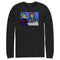 Men's The Simpsons Skinner and Chalmers Steamed Hams Scene Long Sleeve Shirt