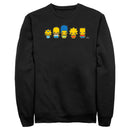 Men's The Simpsons Chibi Family Sweatshirt