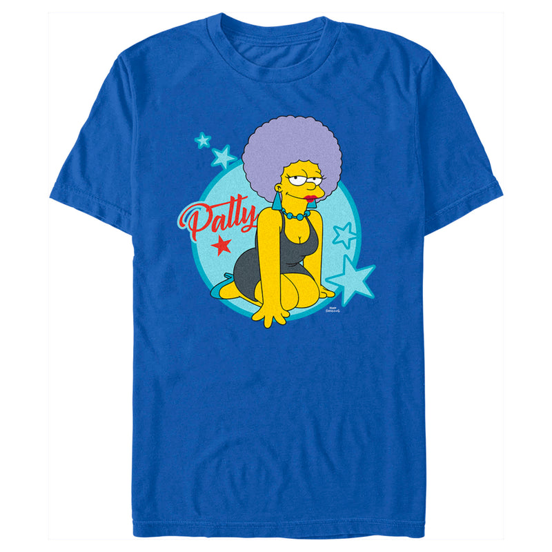 Men's The Simpsons Patty Portrait T-Shirt