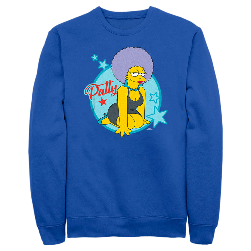 Men's The Simpsons Patty Portrait Sweatshirt