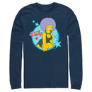 Men's The Simpsons Patty Portrait Long Sleeve Shirt