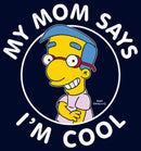 Men's The Simpsons Millhouse My Mom Says I'm Cool Sweatshirt