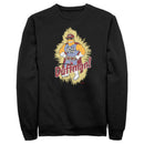 Men's The Simpsons Distressed Duffman Portrait Sweatshirt