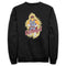 Men's The Simpsons Distressed Duffman Portrait Sweatshirt