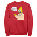 Men's The Simpsons Grandpa Simpson Quote Sweatshirt