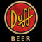 Men's The Simpsons Duff Classic Beer Logo T-Shirt