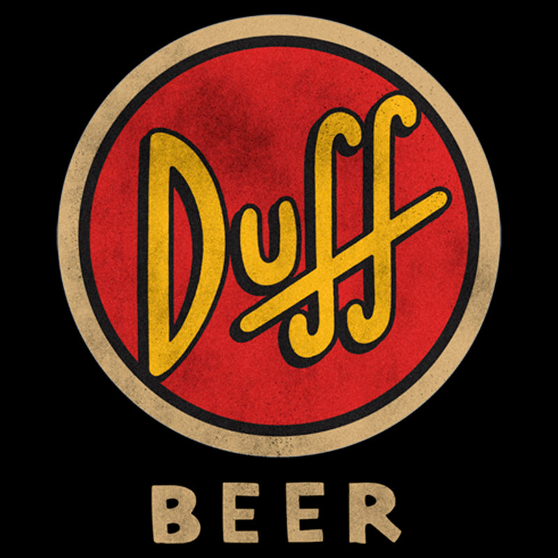 Men's The Simpsons Duff Classic Beer Logo T-Shirt