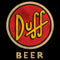 Men's The Simpsons Duff Classic Beer Logo Pull Over Hoodie