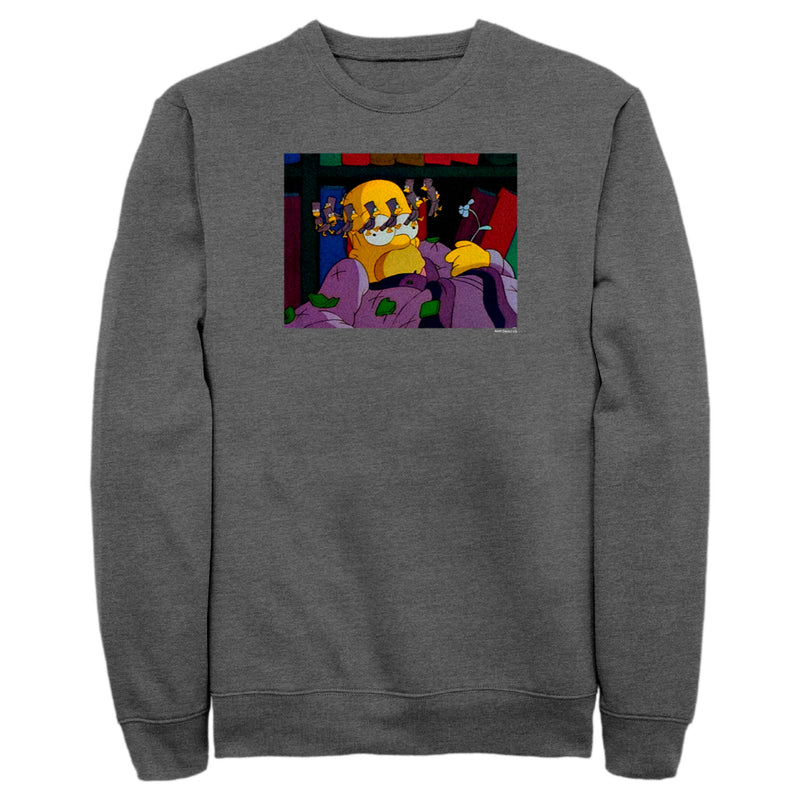 Men's The Simpsons Homer Seeing Stars Sweatshirt