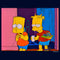 Men's The Simpsons Treehouse of Horror Double Bart Scene Pull Over Hoodie