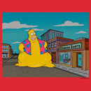 Men's The Simpsons Treehouse of Horror Hawaiian Shirt Homer T-Shirt