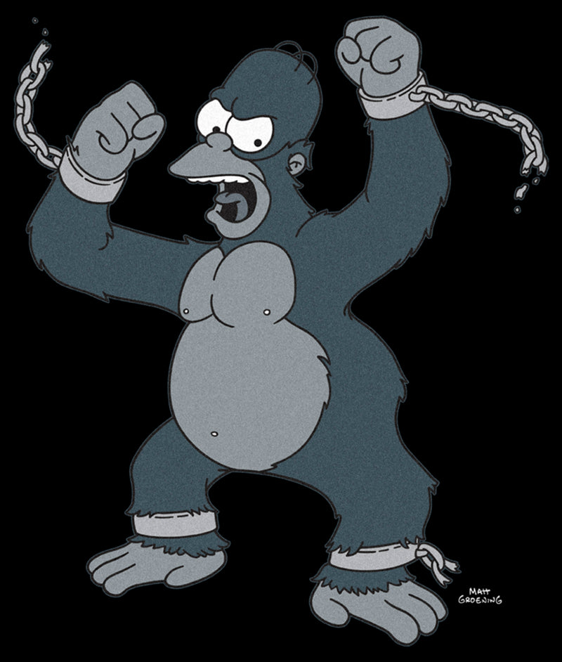 Men's The Simpsons Gorilla Homer T-Shirt