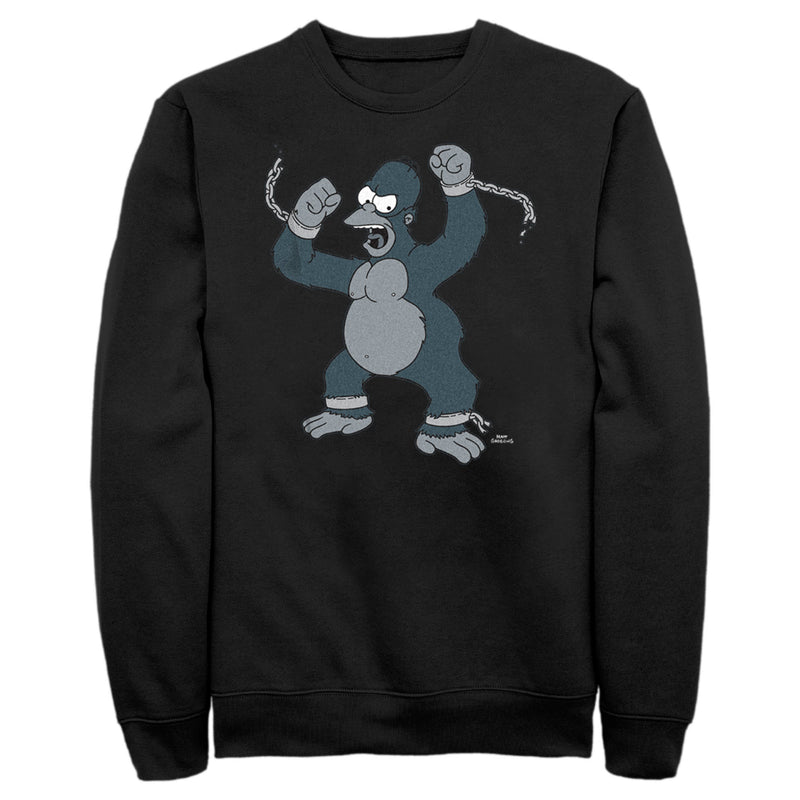 Men's The Simpsons Gorilla Homer Sweatshirt