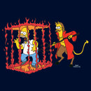 Men's The Simpsons Devil Flanders Long Sleeve Shirt