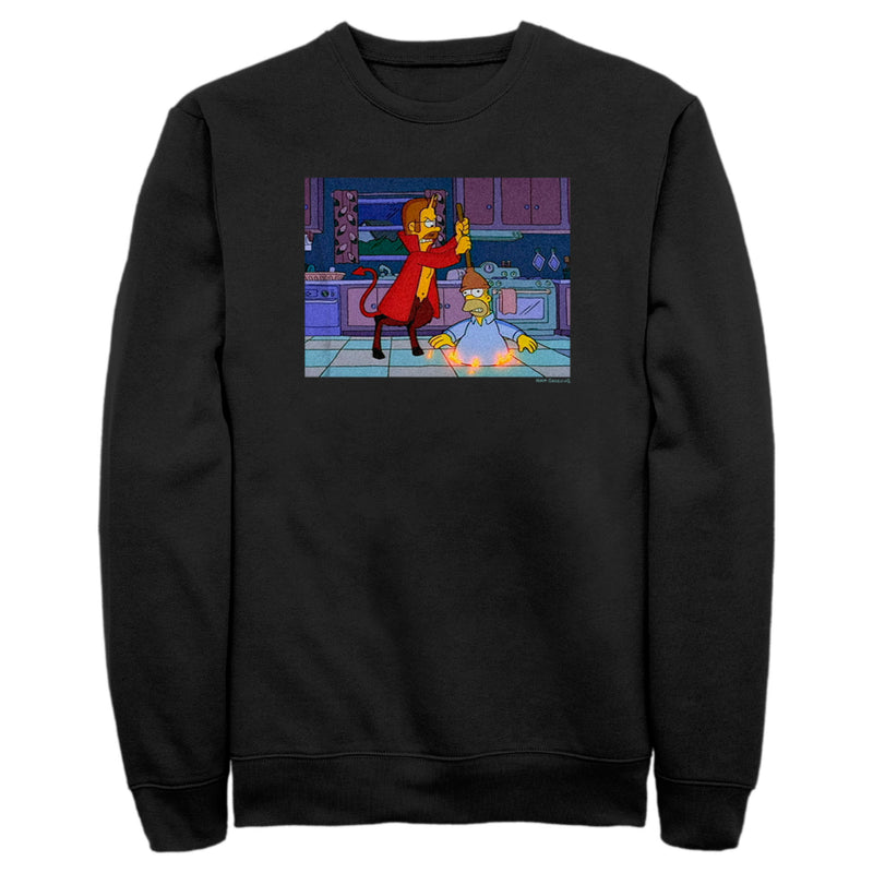 Men's The Simpsons Homer in Hell Sweatshirt