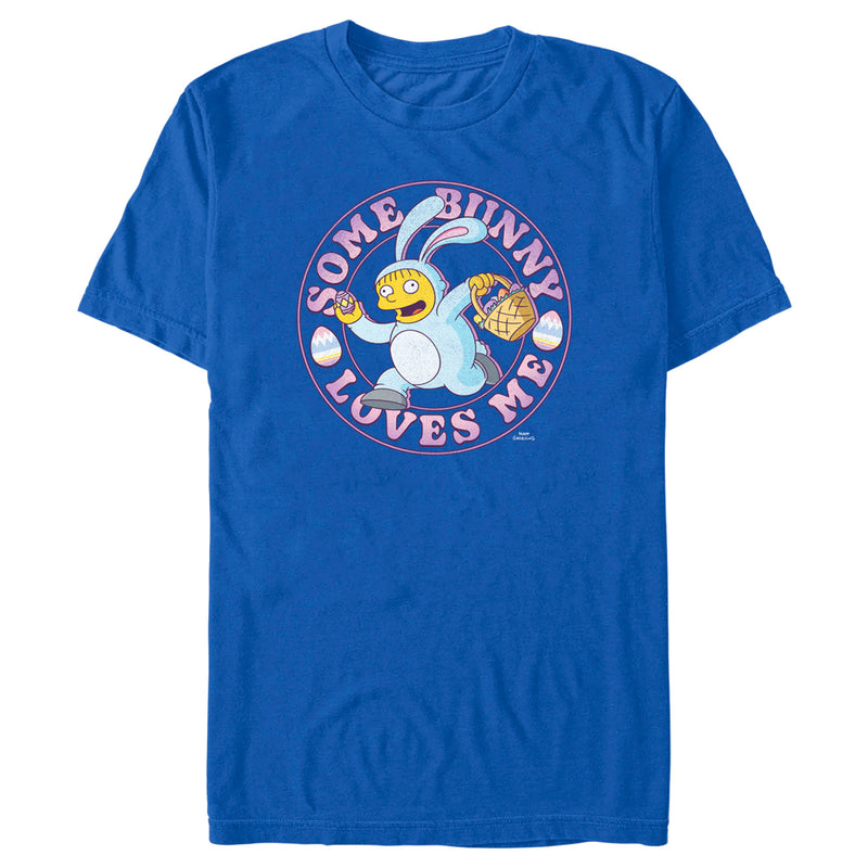 Men's The Simpsons Easter Ralph Some Bunny Loves Me T-Shirt