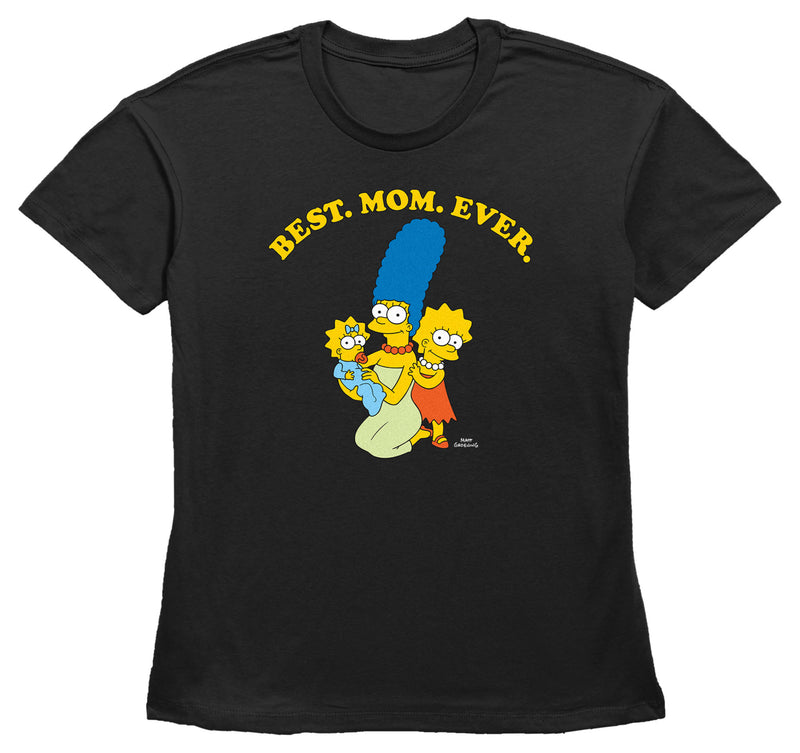 Women's The Simpsons Marge Best Mom Ever T-Shirt