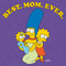 Women's The Simpsons Marge Best Mom Ever Racerback Tank Top