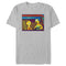 Men's The Simpsons Marge and Lisa Car Scene T-Shirt