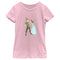 Girl's Peter Pan Valentine's Day Peter and Wendy Kiss T-Shirt