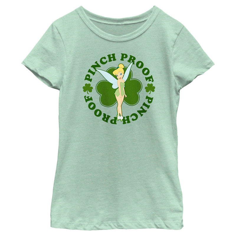 Girl's Peter Pan St. Patrick's Day Pinch Proof Tinkerbell T-Shirt