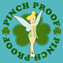 Women's Peter Pan St. Patrick's Day Pinch Proof Tinkerbell Racerback Tank Top