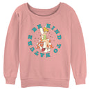 Junior's Peter Pan Tinker Bell Be Kind to Nature Mushroom Sweatshirt