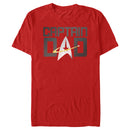 Men's Star Trek: The Next Generation Captain Dad T-Shirt