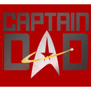 Men's Star Trek: The Next Generation Captain Dad T-Shirt