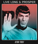 Men's Star Trek: The Original Series Spock Live Long and Prosper Poster T-Shirt