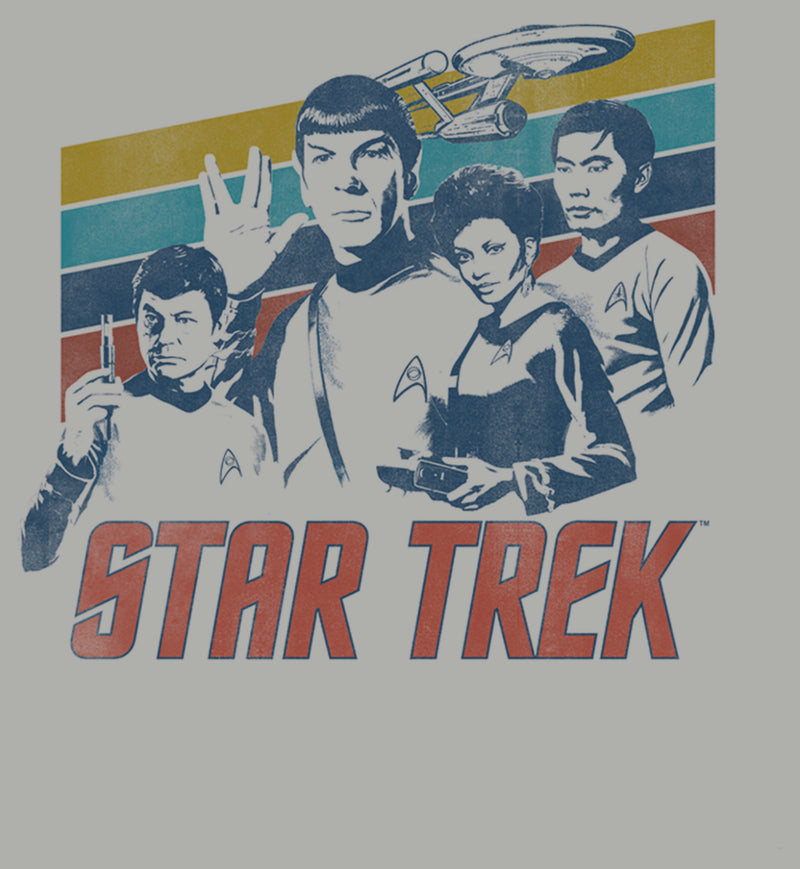 Men's Star Trek: The Original Series Distressed Crew T-Shirt