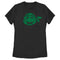 Women's Teenage Mutant Ninja Turtles St. Patrick's Day Michelangelo Shamrock Fill T-Shirt