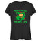 Junior's Teenage Mutant Ninja Turtles St. Patrick's Day Raphael Don't Push Your Luck T-Shirt