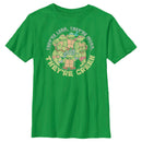 Boy's Teenage Mutant Ninja Turtles They're Lean, They're Green T-Shirt