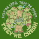 Men's Teenage Mutant Ninja Turtles They're Lean, They're Green T-Shirt